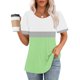 thumbnail image 2 of Camiseta Casual de Manga Corta de Mujer, Cuello Redondo de Impresión para Uso Diario, Fiesta Y Hogar, 2 of 5