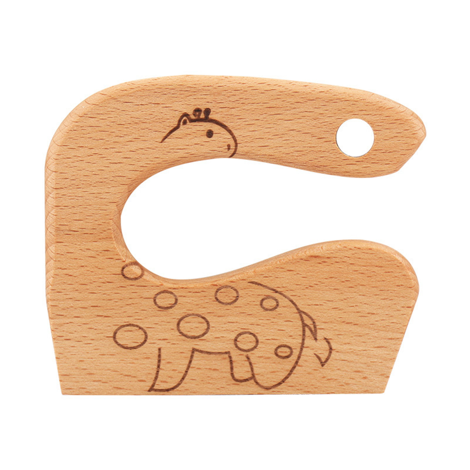 Topaty Wooden Kids Cutter, Cute Cartoon Animals Shape Cutters Safe Kitchen  Toys for Cooking Cutting Vegetables Fruits Kids Toys 
