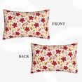 thumbnail image 3 of Binfone fall laef Maple Standard Size Pillowcase, Long Staple Pure Cotton Envelope Closure Pillow Cover (Pillow core not included),20"x30", 3 of 7