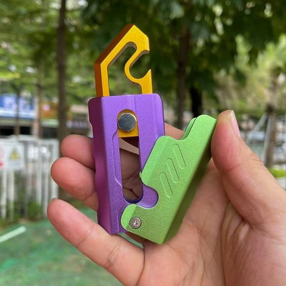 Carrot Knife Toy, Gravity Knife Toy Bottle Opener Aluminium Alloy  For Children For Calming