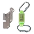 thumbnail image 1 of Rock Climbing Rope Grab, 15KN Heavy Duty Self Locking Fall Arrester , Caving Rescuing Pulley Gear , with Rebar Hook, 1 of 8
