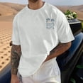 thumbnail image 6 of CONZONE Mens Hawaii Tshirts Short Sleeve Beach T-Shirts for Men Crew Neck Tropical Graphic Casual Summer Tee Tops, 6 of 6