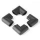 thumbnail image 2 of 8Pcs Esquina de Parachoques Protectores para Borde Table Seguridad de Bebes Negro, 2 of 5