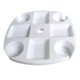 thumbnail image 2 of Cheers US Umbrella Table Tray with 4 Cup Holder 4 Snack compartments - Great for Beach, Patio, Garden, Swimming Pool - Complete with Clip On Hook, 2 of 7