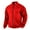 Red, variant on Fancifize Men's Casual Fleece Bomber Jackets Full Zip Lightweight Jacket Loose Soft Winter Warm Coats with Pockets