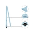 thumbnail image 3 of INSPIRE CHIC Men's Self-Tied Solid Color Formal Slim Ties Light Blue, 3 of 5
