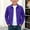 Purple, variant on Weatherproof Jacket for Boys Girls Fall Solid Color Casual Lightweight Long Sleeve Turn-Down Collar Soft Shell Outdoor Hooded Cardigan Jackets Blue 7-8 Years