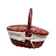 thumbnail image 5 of Cesta de picnic, cesta de almacenamiento, cesta para servir, cesta de playa, rural, con forro lavable, cesta de almacenamiento de mimbre portátil para 38 x 28 x 16 cm, 5 of 8