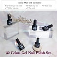 thumbnail image 2 of Set de esmaltes de uñas en gel JODSONE Shiny High Gloss, 36 colores con purpurina, 2 of 7