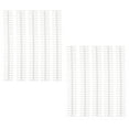 thumbnail image 1 of Peignes de Liaison, 10 Pcs Forte Adhérence 1/2 Po 30 Trous Peignes de Liaison pour Bureau Blanc, 1 of 8