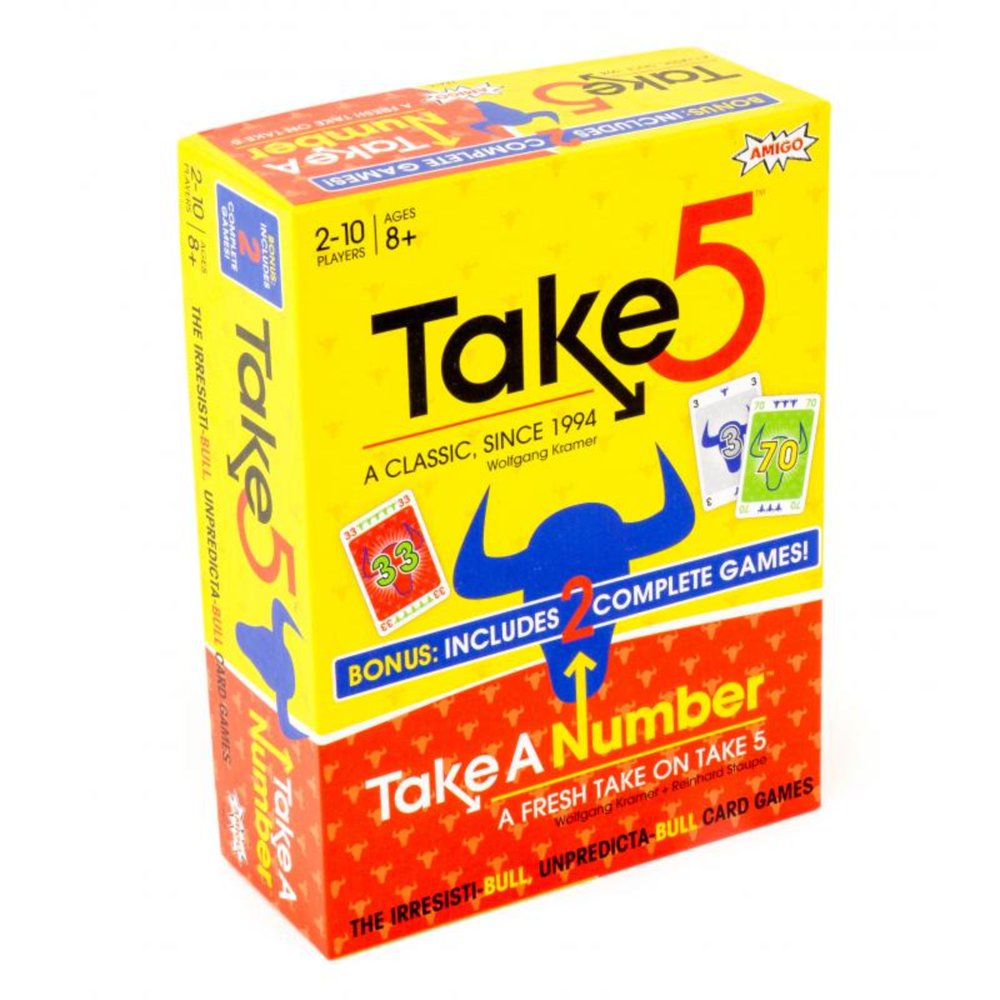 Take 5/Take a Number Bonus Pack Card Game