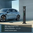 thumbnail image 3 of SOPHTRANS Level 2 EV Charger,10 to 40 Amp with J1772 NEMA 14-50 Heavy-duty (8AWG), Wall Mounted & Portable Electric Car Charger with WiFi (100-240V,25ft), 3 of 6