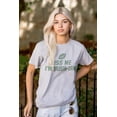 thumbnail image 3 of Funny St Patricks Kiss Me Not Irish Women's Graphic T Shirt Tees Brisco Brands S, 3 of 6