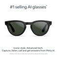 thumbnail image 3 of Ray-Ban Meta Headliner (Gen 2) - Shiny Black, Transitions Graphite Green Lenses, 3 of 7