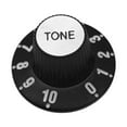 thumbnail image 3 of LeeQinersw Electric Guitar Control Knob Black Easy Installation Bass Guitar Accessories Tone, 3 of 9