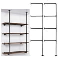 thumbnail image 1 of Tubo industrial para montaje en pared, 140 cm x 31 cm, de Shelf LIANTRAL, color negro, 1 of 7