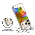 thumbnail image 6 of CoverON Phone Design For Apple iPhone 17 Pro Max Case, Clear Flexible Soft Rubber Slim TPU Cover, SunFlower, 6 of 8