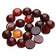 thumbnail image 2 of 20 Piezas Multicolor Cabujón de Piedras Sueltas Decoración Creativa de Espalda Plana Pequeña Joyería Exquisita 8mm rojo, 2 of 4