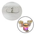 thumbnail image 6 of Tongina Candle Cover Candle Shades Gifts for Candle Lover Zinc Alloy Candle Topper Candle Jar Cover Candle Jar Sleeve for Candles Jar 81mm, 6 of 8