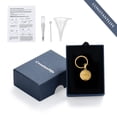 thumbnail image 7 of Stainless Steel Basketball Funeral Cremation Urn Pendant Keychian for Cremation Ashes Urn Keyring Lockets for Ashes of Loved One Memorial Jewelry, 7 of 7