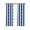 Blue, variant on Coastal Shark Blackout Curtains, Light Blocking Print Window Curtains, Ocean Red Navy Blue White Stripe Geometric Thermal Insulated Window Drapes for Living Room 2 Panels, 104"W x 52"L