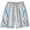 (Casual 82)White, variant on Mens Summer Shorts Fashion Breeches Casual Solid-color Loose Elastic Waist Outdoor Sports Zipper Multi-pocket Short Pants Plus Size