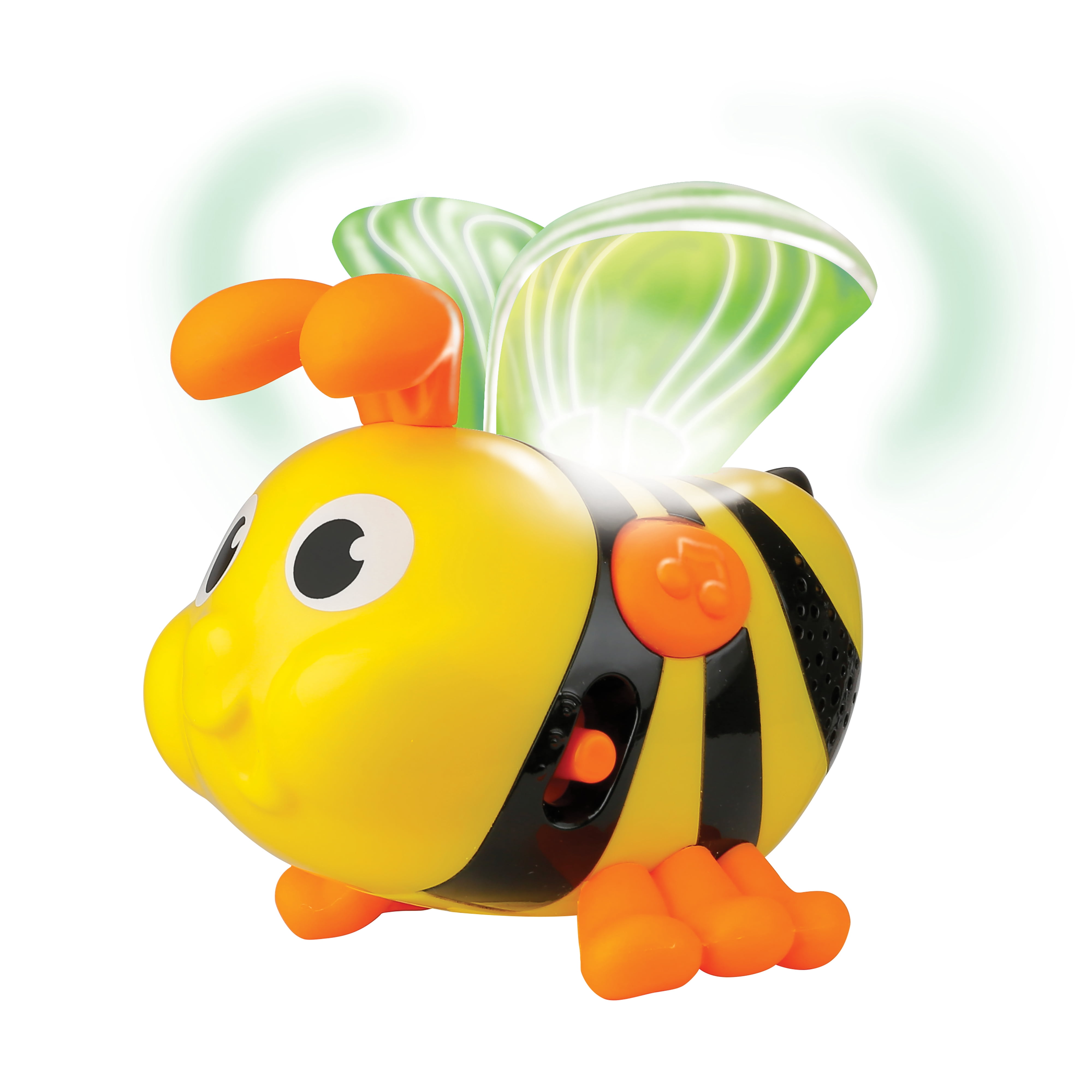 Winfun Stack 'n Learn Bee and Sunflowers Toy for Ages 6 Months and Up, 10 Pieces