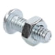 thumbnail image 4 of 4 tornillos para máquinas 1/4-20 x 3/4pulgada plata, 4 of 5