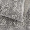 thumbnail image 6 of 8â€™ x 11â€™ Gray Distressed Medallion Area Rug, 6 of 9