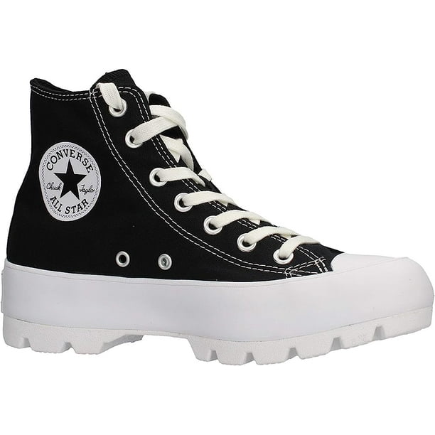 Tenis Converse Mujer Plataforma Chuck Taylor Lugged en Lona 565901C Negro 23.5 cm CONVERSE Bota