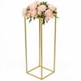 thumbnail image 3 of 70CM Gold Metal Wedding Flower Stand Pedestal Table Centrepiece Decorative Rack, 3 of 14