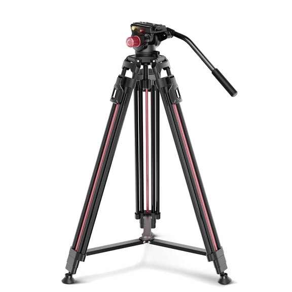 Neewer LL38 79" Tripod - Fluid Head, Quick Release, 17.6lb Load for DSLR/Camcorders