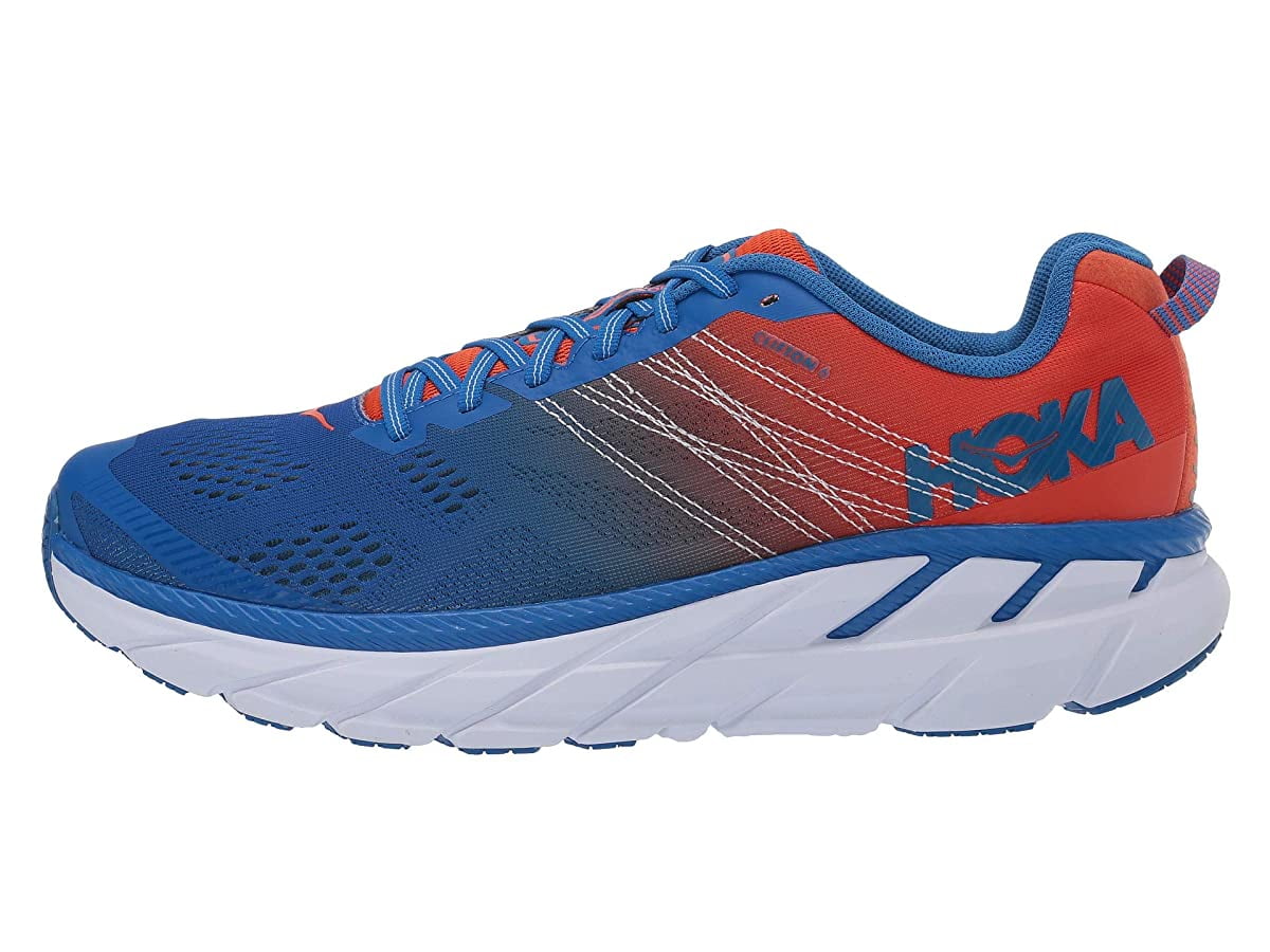 One One Men's Clifton Running Shoe, Red/Imperial Blue, 12.5 D(M) - Walmart.com