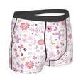 thumbnail image 4 of Uemuo Retro Floral Pattern Men's Boxer Briefs,Trunk Anti-Chafing,Comfortable, Durable, and Stylish Underwear-Medium, 4 of 9