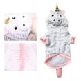 thumbnail image 3 of Halloween Funny Pet Costume Unicorn Cosplay Clothes for Puppy Dog Size, 3 of 3