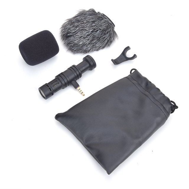 Microphone d'Enregistrement Mobile VM P01 Réduction de Bruit Sans Fil Micro Professionnel Mini Micro