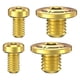 thumbnail image 5 of 4 tornillos de palanca de freno de bicicleta Componentes separados Tornillos de tapa de cilindro de aceite para Oro, 5 of 9