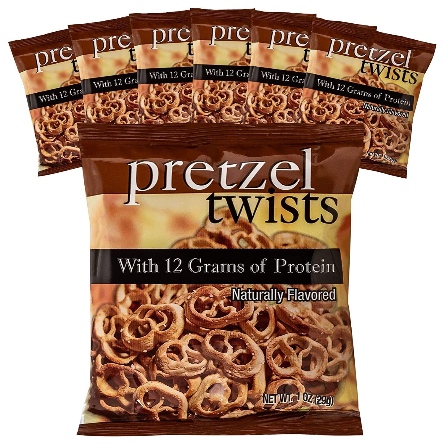 Protein Pretzel Twists, 12g Protein, Low Calorie, Low Fat, Low Carb