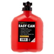 Easy Can 5 Gallon Gas Can with Flame Mitigation Device and Auto-Stop Nozzle
