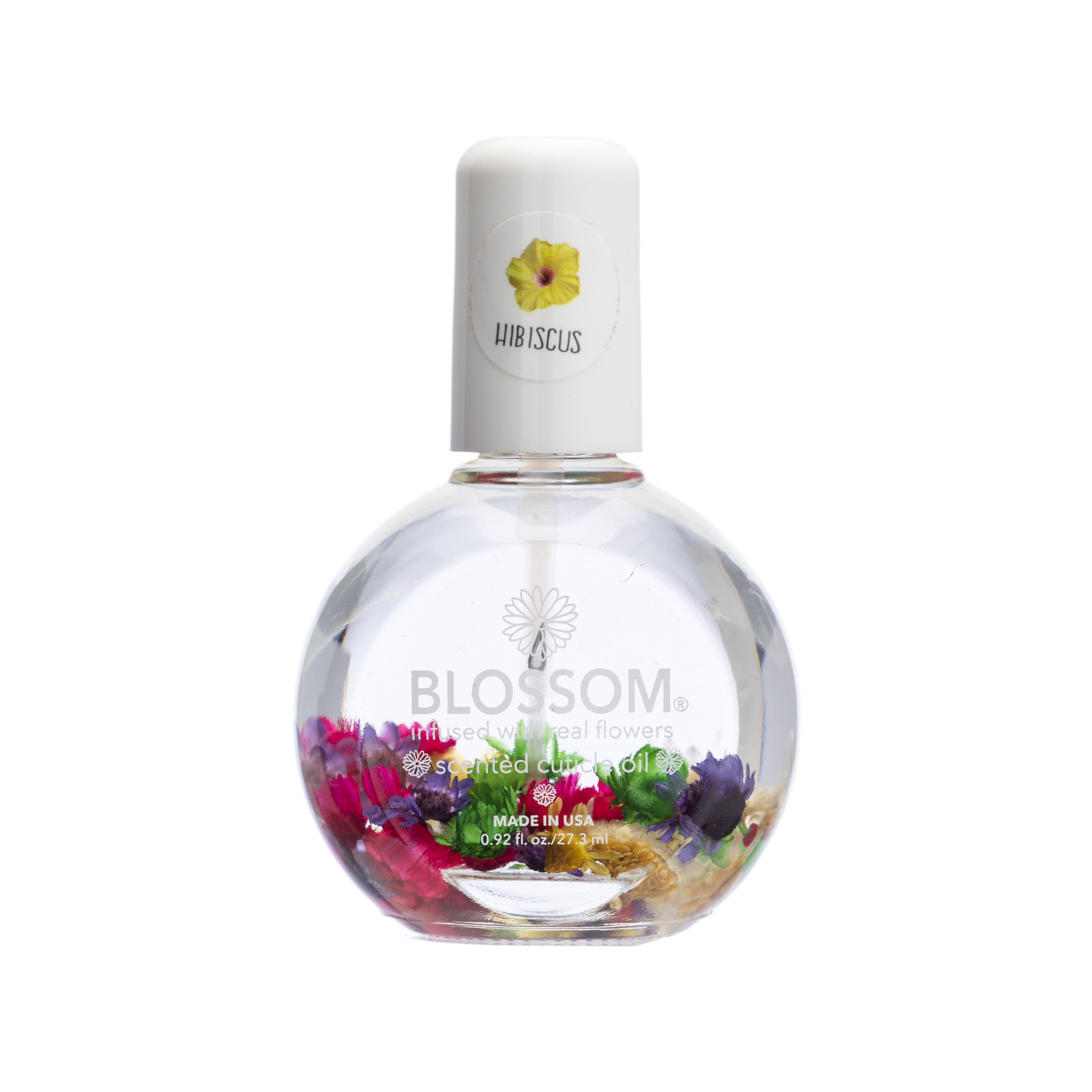 Blossom Floral Scented Cuticle Oil, Hibiscus, 1.0 Fl Oz