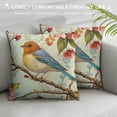 thumbnail image 3 of Creowell Outdoor Bird Decorative Throw Pillowcase, Bird Flower Both Sides Printed Spring Cushion Patio for Home Couch Sofa Decor, 3 of 5