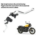thumbnail image 4 of Aluminum Alloy Anodized Short Adjustable Brake Handle Levers Set Replacement for Classic Reborn 350 Ensure the Brake Clutch Levers Bend or Break in Collisions with Precision, 4 of 7