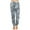 Gray, variant on Trousers Pants for Women Women's Tie-Dye Mid Waist Cotton Pants Loose Straight Pocket Casual Trouser Pant for Women Womens Casual Pants Beach Pants for Women (Gray,XL)