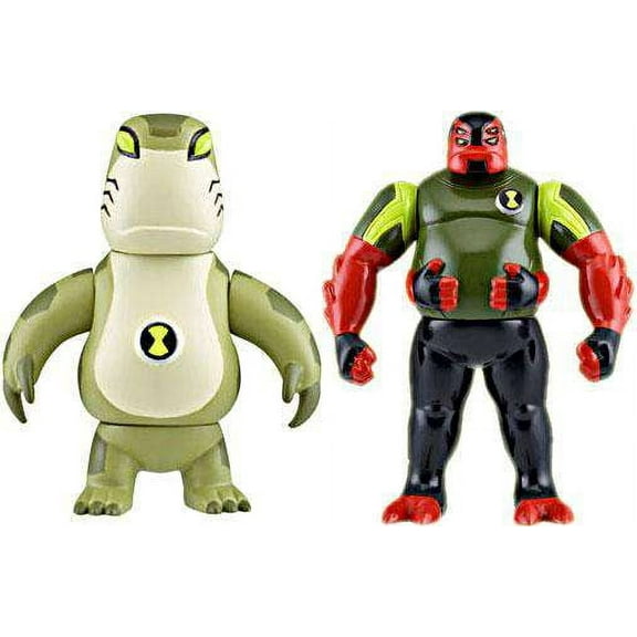 Ben 10 Alien Creation Chamber Upchuck & Gorvan Mini Figure 2-Pack