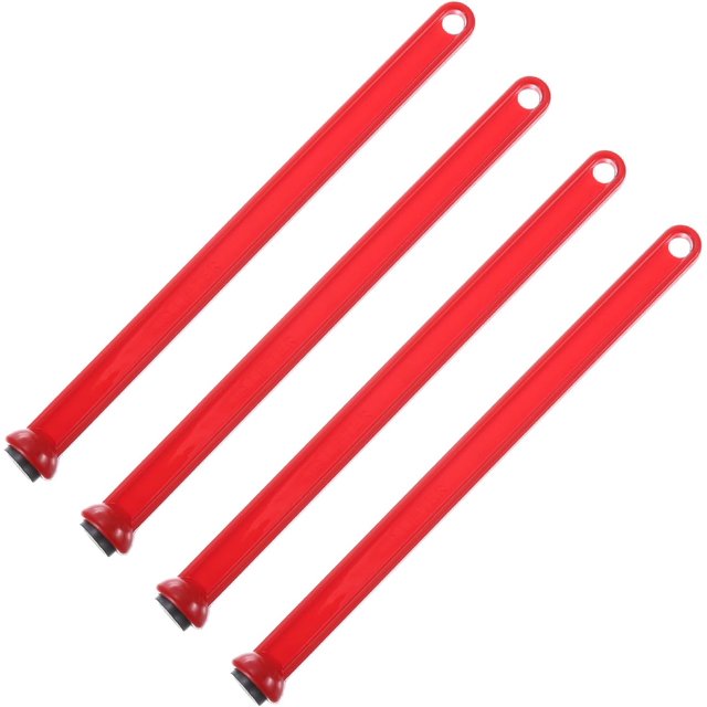 uxcell 4 Pieces Magnetic Lid Lifter Canning Kits, Magnetic Canning Lids for Pots, Canning Supplies, Red