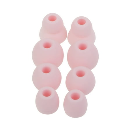 4Pairs Soft Silicone EarPads Earphone Eartips Suit for 90% In-ear Earbuds Cover Earphones Accessory for