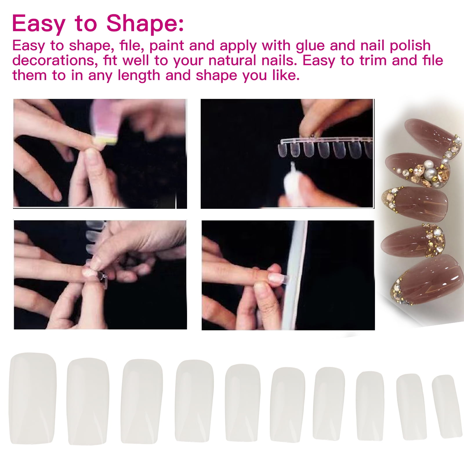 35 Square Nail Designs to Try Now