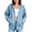 Blue, variant on Women's 2026 Spring 90s Style Zip Up Y2K Hoodies Casual Long Sleeve Sweatshirts Fall Winter Track Jackets with Big Patch Storage Pockets Red XL
