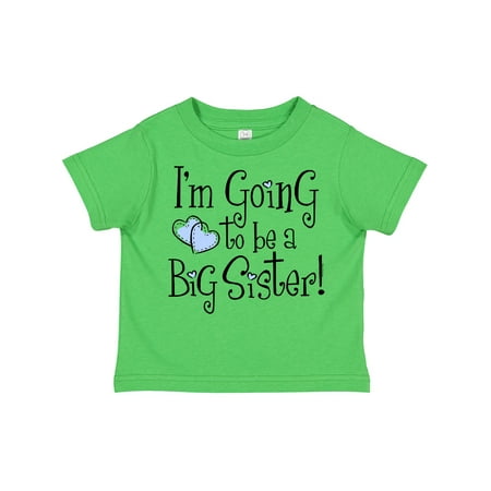 

Inktastic Heart New Big Sister Gift Toddler Toddler Girl T-Shirt