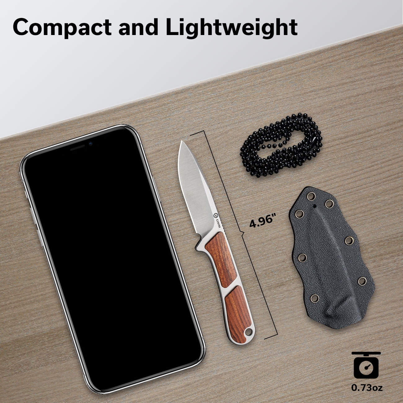 CIVIVI Mini Elementum Fixed Blade Fixed Blade C23010-4